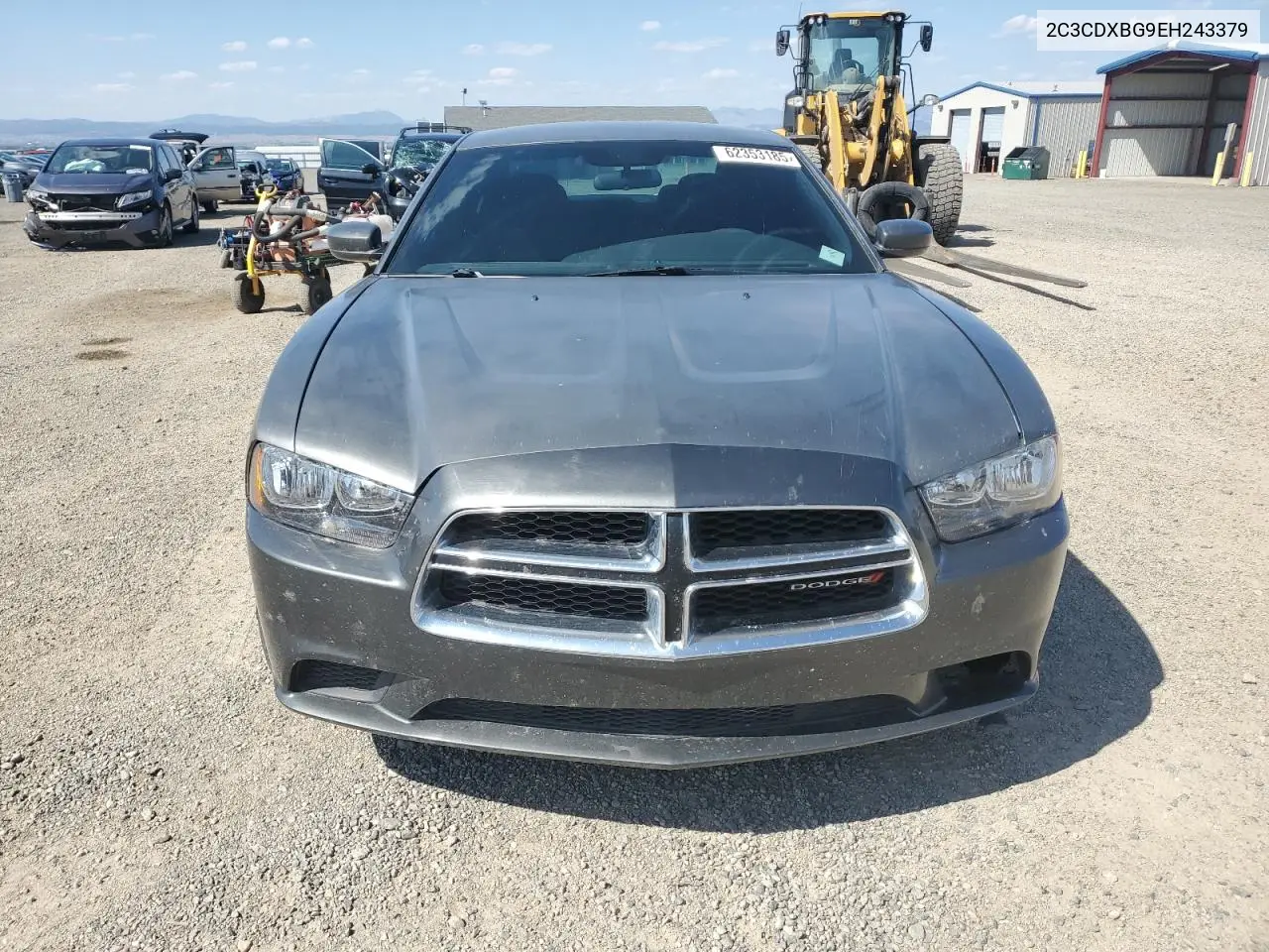 2014 Dodge Charger Se VIN: 2C3CDXBG9EH243379 Lot: 62353185