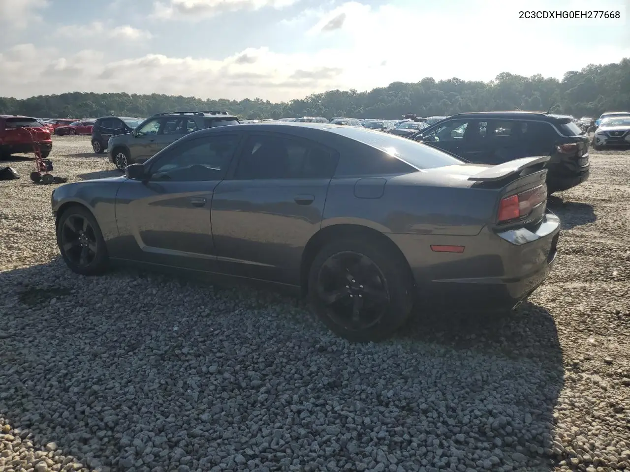 2014 Dodge Charger Sxt VIN: 2C3CDXHG0EH277668 Lot: 62397485