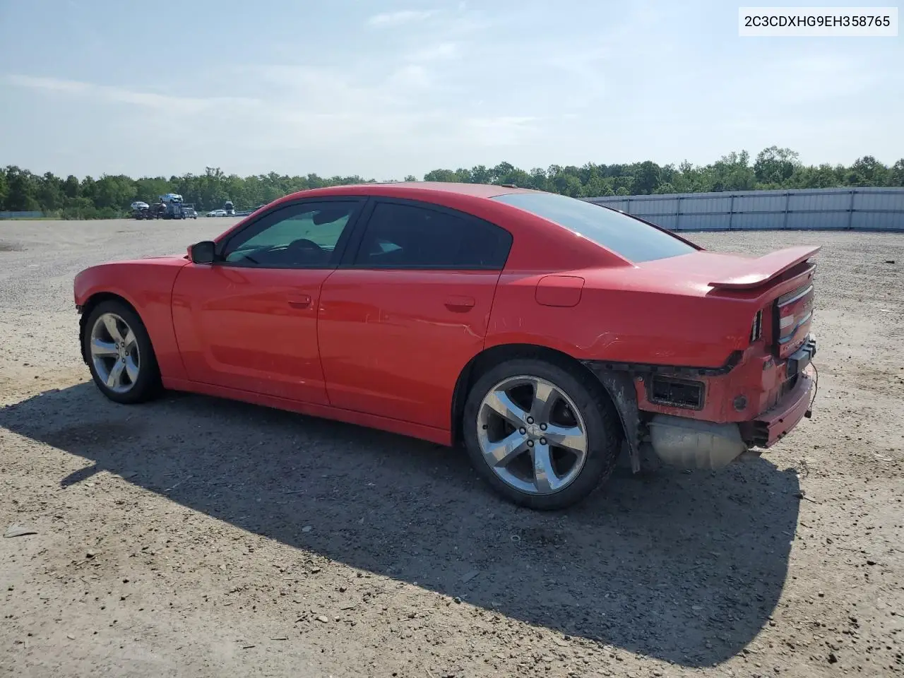 2014 Dodge Charger Sxt VIN: 2C3CDXHG9EH358765 Lot: 62535235