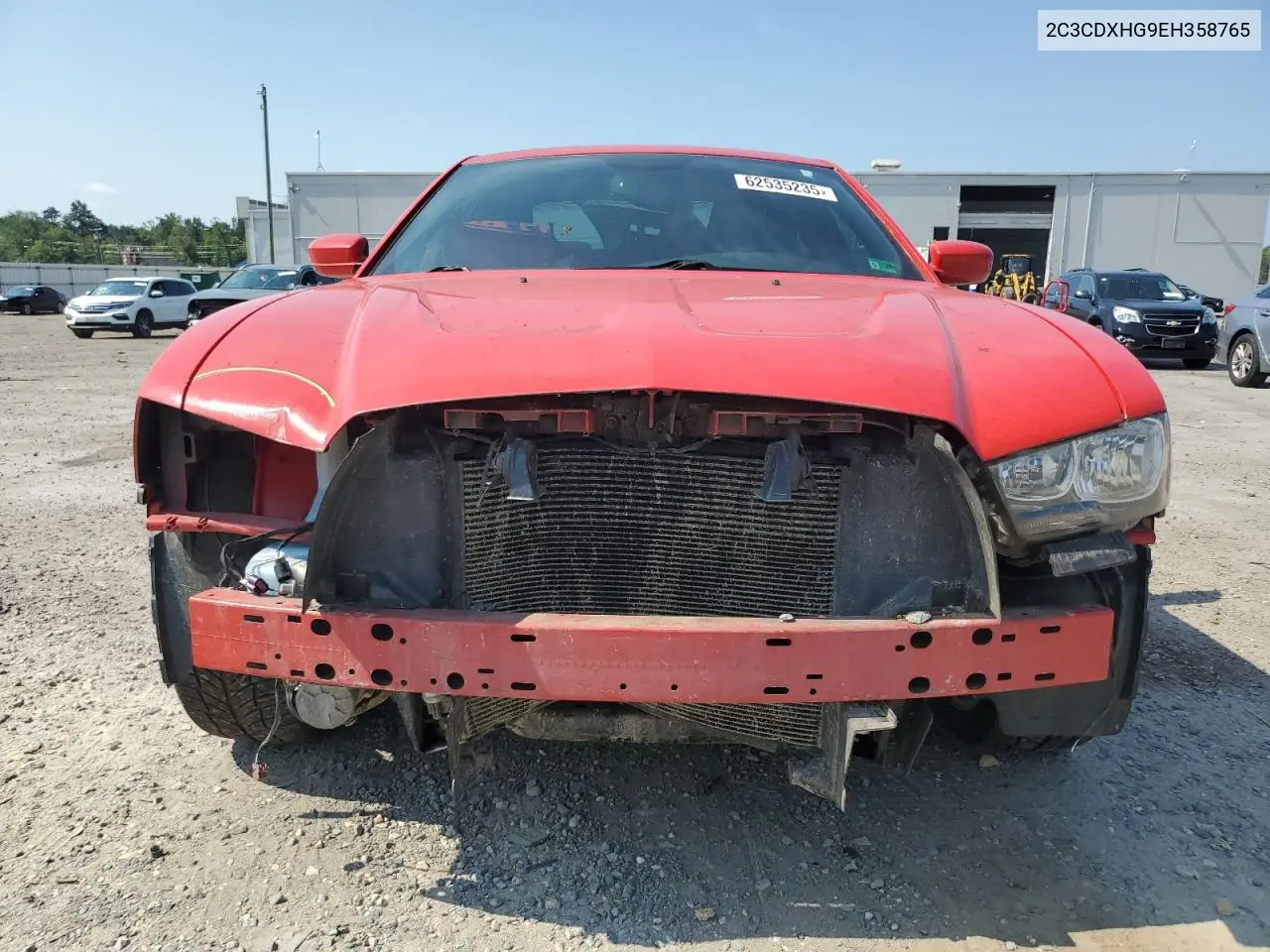 2014 Dodge Charger Sxt VIN: 2C3CDXHG9EH358765 Lot: 62535235