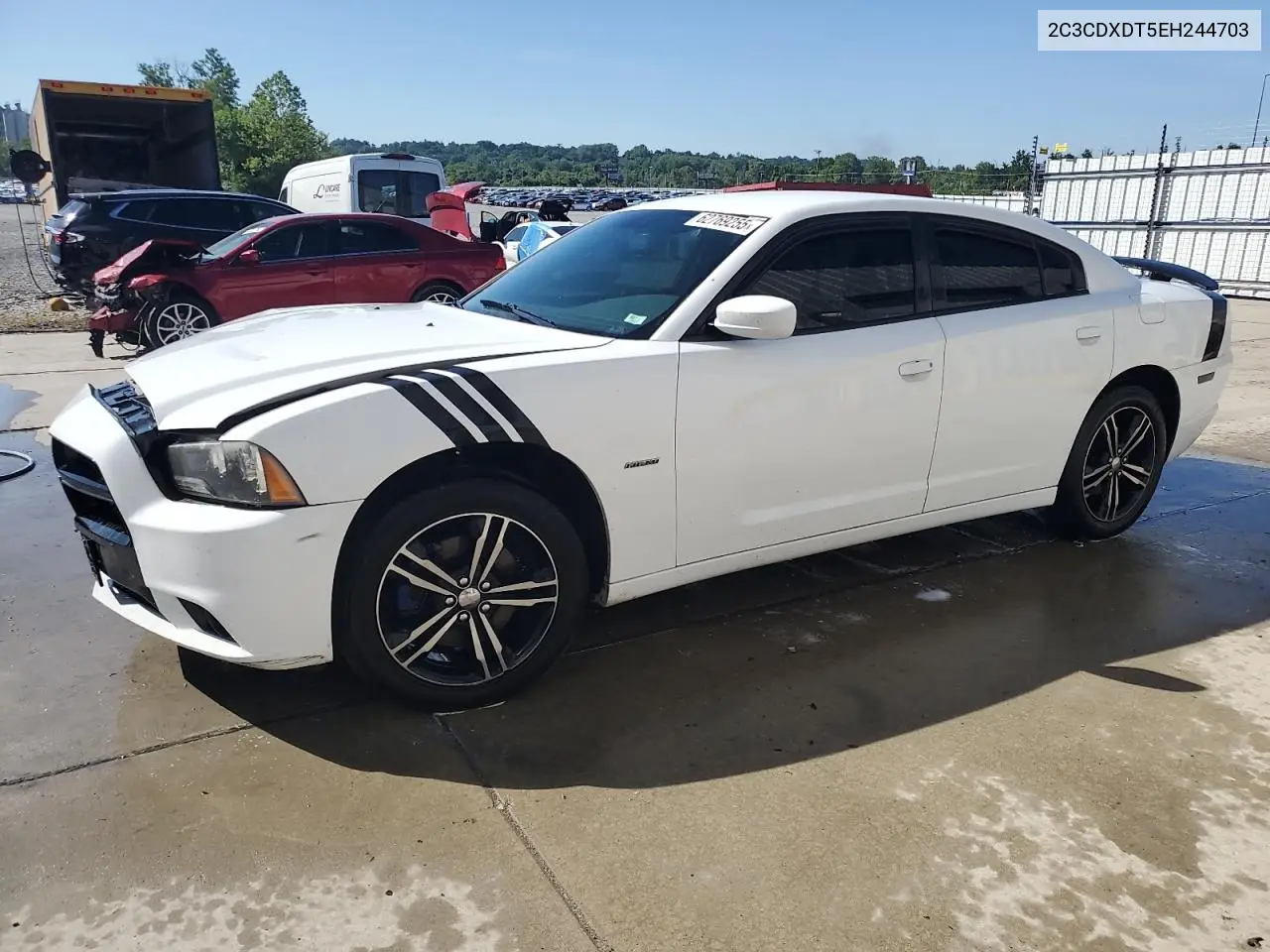 2014 Dodge Charger R/T VIN: 2C3CDXDT5EH244703 Lot: 62769255