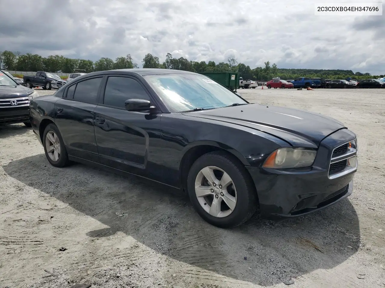 2014 Dodge Charger Se VIN: 2C3CDXBG4EH347696 Lot: 63464185