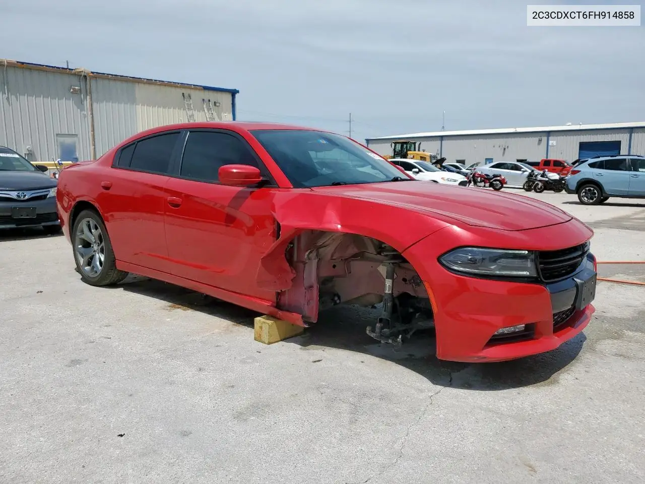2015 Dodge Charger R/T VIN: 2C3CDXCT6FH914858 Lot: 54876785