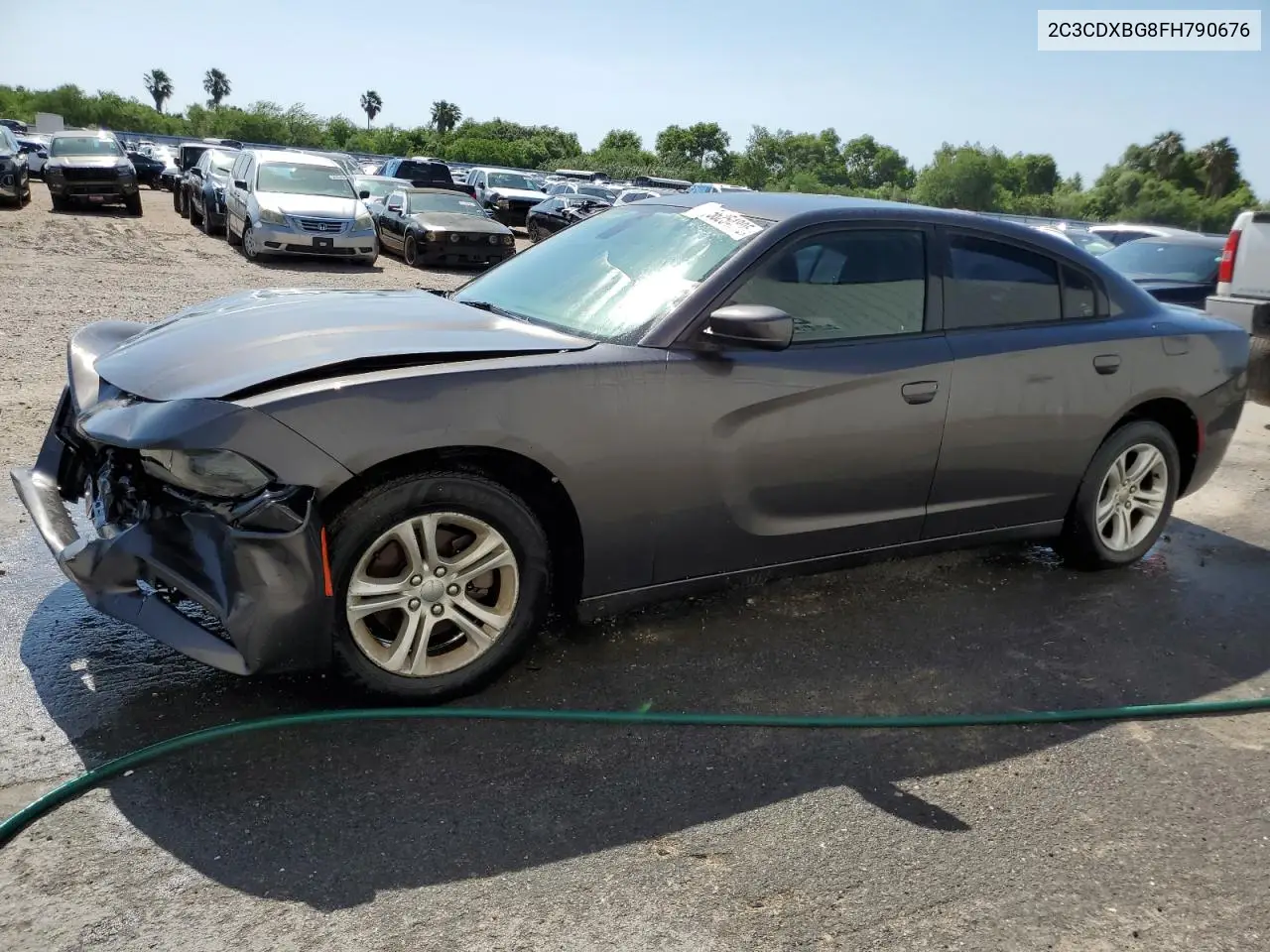 2015 Dodge Charger Se VIN: 2C3CDXBG8FH790676 Lot: 56254895