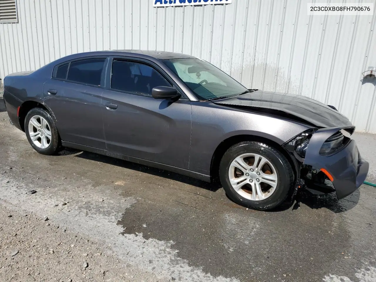 2015 Dodge Charger Se VIN: 2C3CDXBG8FH790676 Lot: 56254895