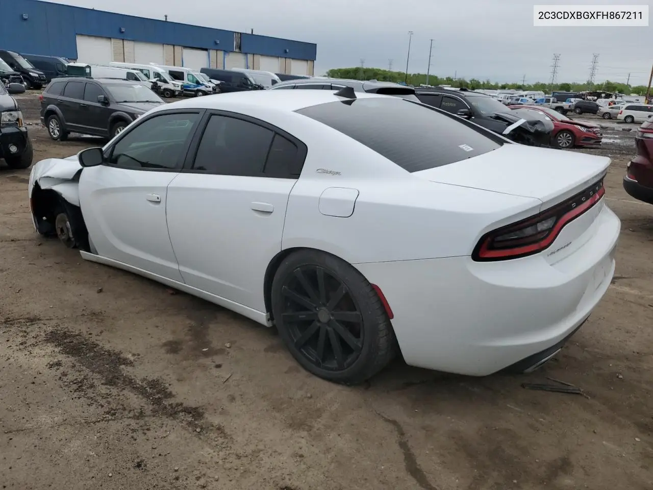 2015 Dodge Charger Se VIN: 2C3CDXBGXFH867211 Lot: 56847345