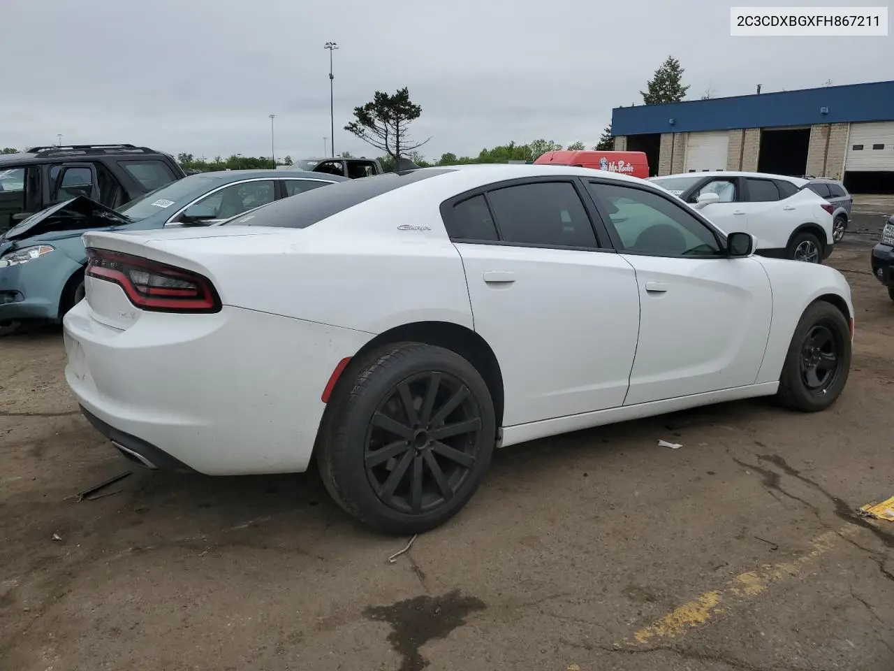 2015 Dodge Charger Se VIN: 2C3CDXBGXFH867211 Lot: 56847345