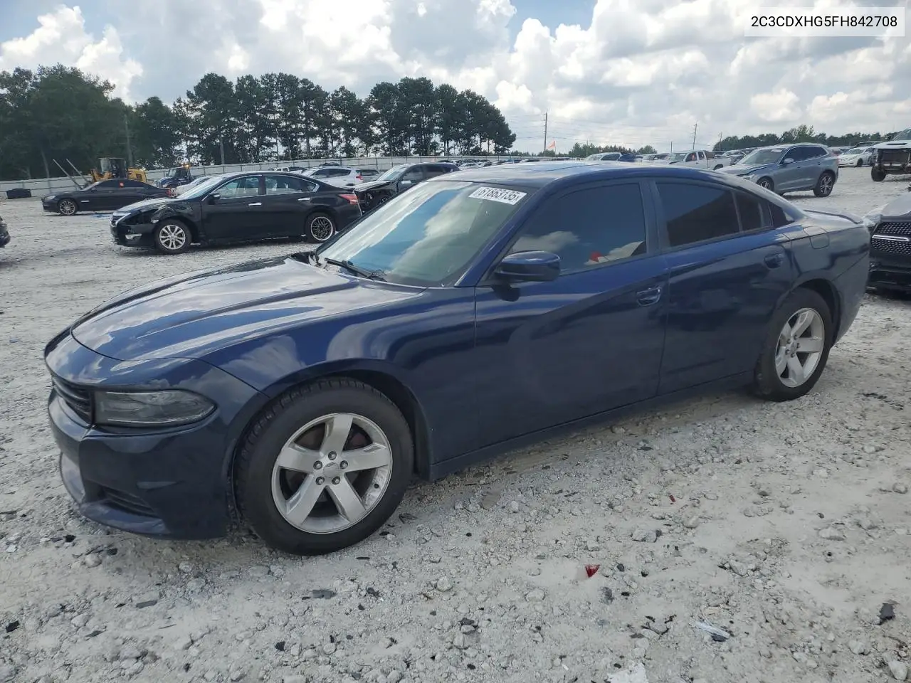 2c3cdxhg5fh842708 2C3CDXHG5FH842708 2015 Dodge Charger Sxt