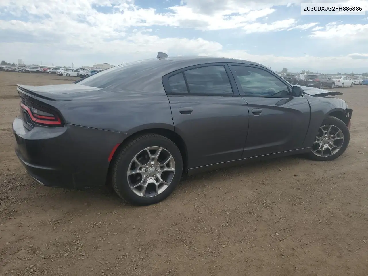 2015 Dodge Charger Sxt VIN: 2C3CDXJG2FH886885 Lot: 62584035