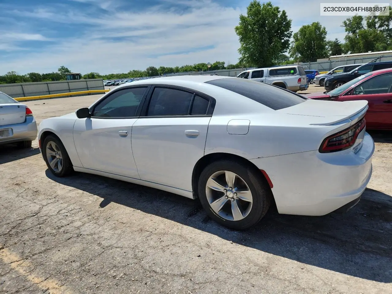 2015 Dodge Charger Se VIN: 2C3CDXBG4FH883887 Lot: 62819725