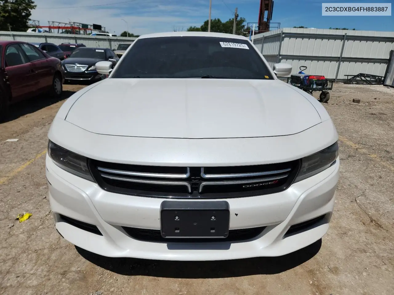 2015 Dodge Charger Se VIN: 2C3CDXBG4FH883887 Lot: 62819725