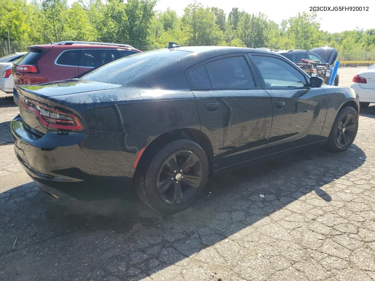 2015 Dodge Charger Sxt VIN: 2C3CDXJG5FH920012 Lot: 63076825