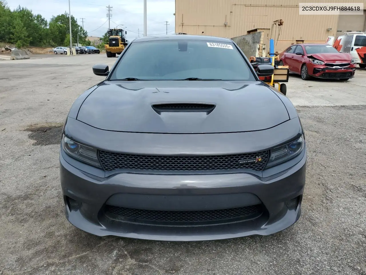 2015 Dodge Charger R/T Scat Pack VIN: 2C3CDXGJ9FH884618 Lot: 63185555