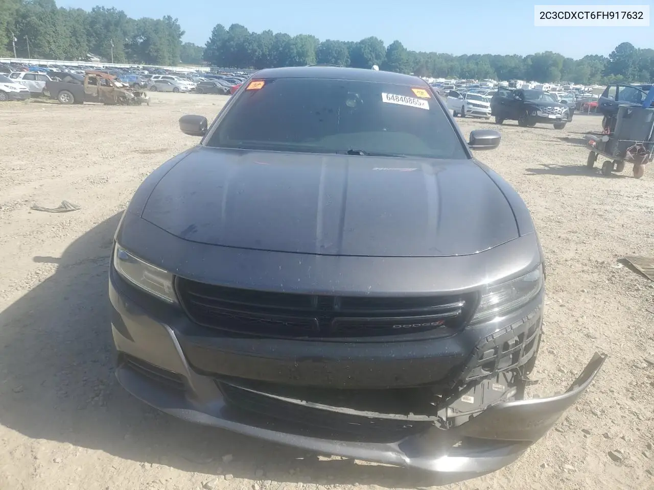 2015 Dodge Charger R/T VIN: 2C3CDXCT6FH917632 Lot: 64840865
