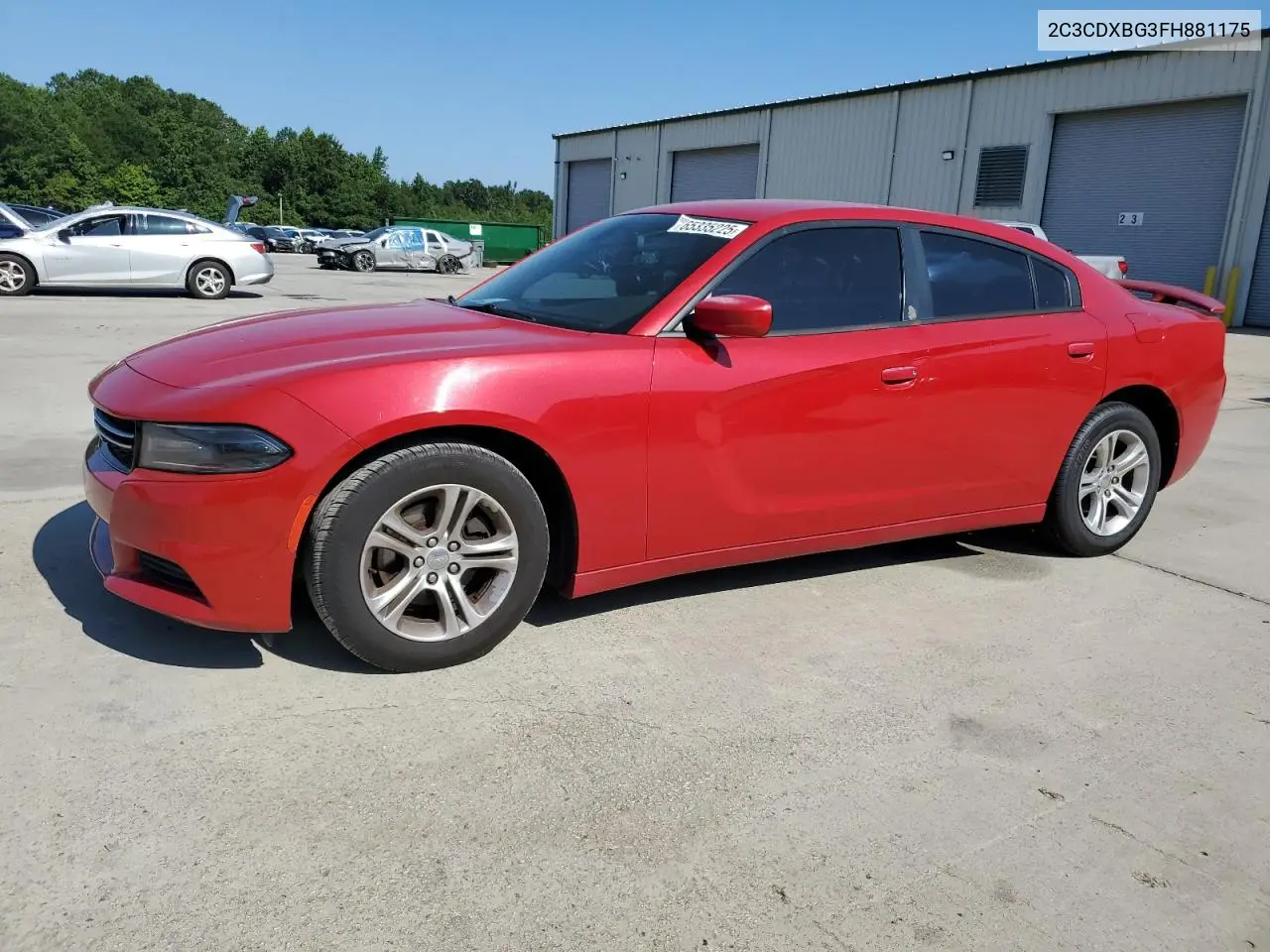 2015 Dodge Charger Se VIN: 2C3CDXBG3FH881175 Lot: 65335225