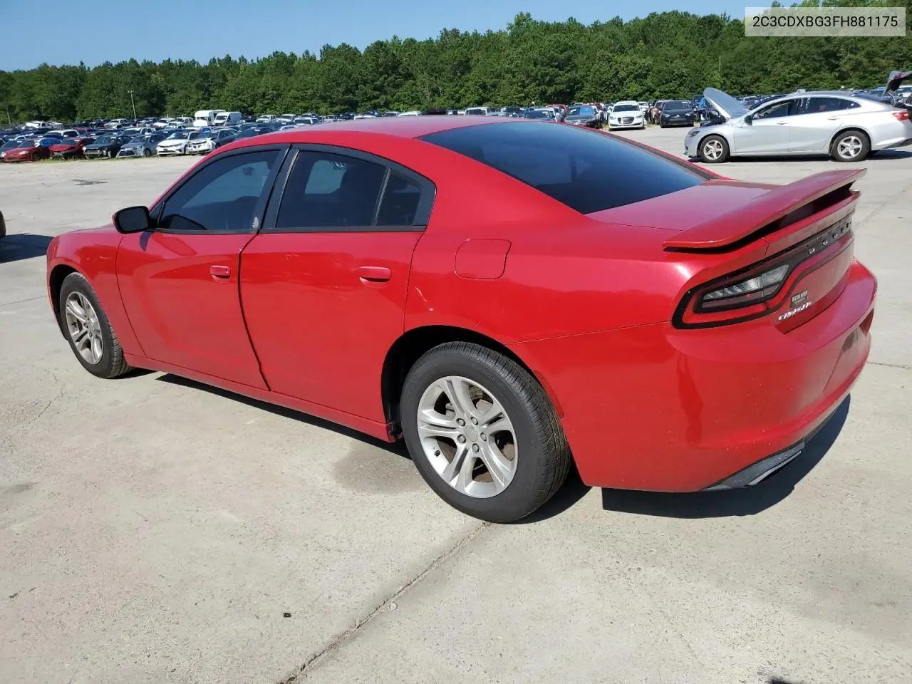 2015 Dodge Charger Se VIN: 2C3CDXBG3FH881175 Lot: 65335225