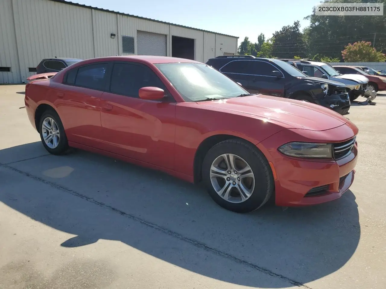 2015 Dodge Charger Se VIN: 2C3CDXBG3FH881175 Lot: 65335225