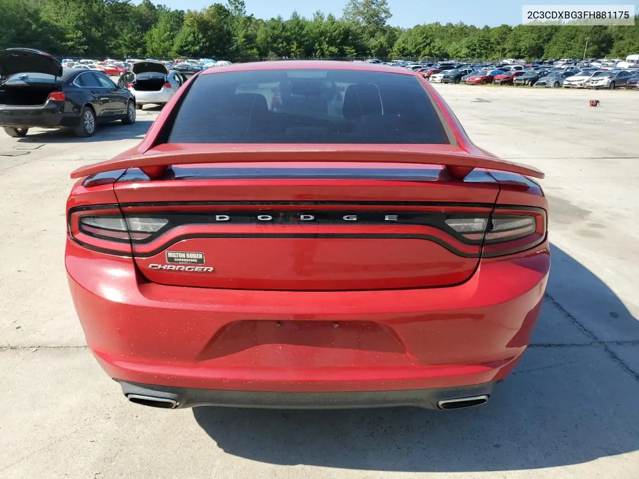 2015 Dodge Charger Se VIN: 2C3CDXBG3FH881175 Lot: 65335225