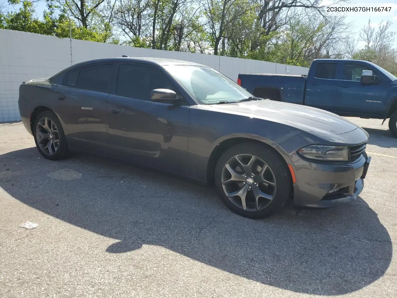 2016 Dodge Charger Sxt VIN: 2C3CDXHG7GH166747 Lot: 53230745