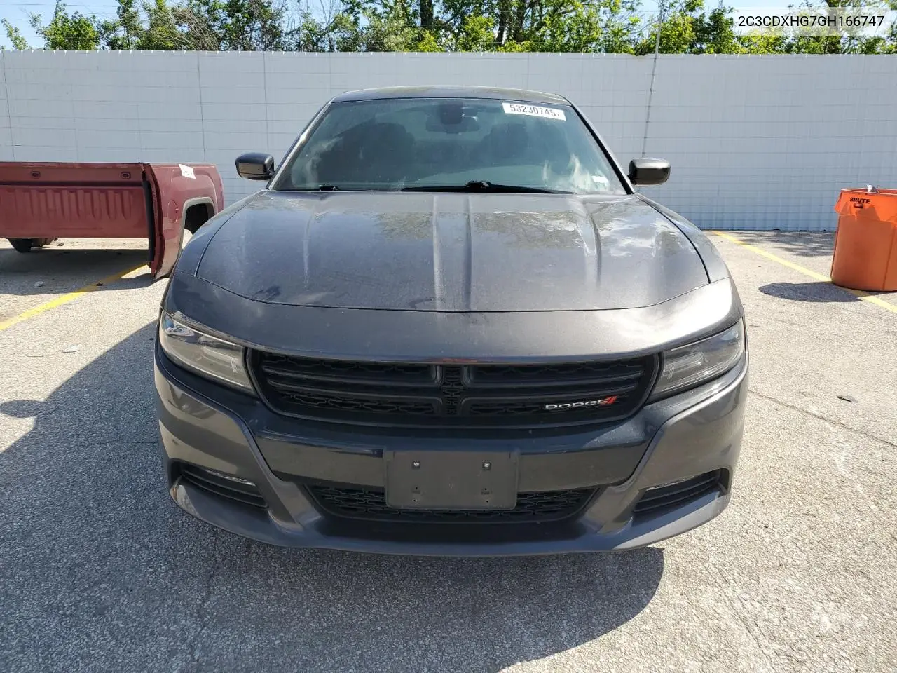 2016 Dodge Charger Sxt VIN: 2C3CDXHG7GH166747 Lot: 53230745