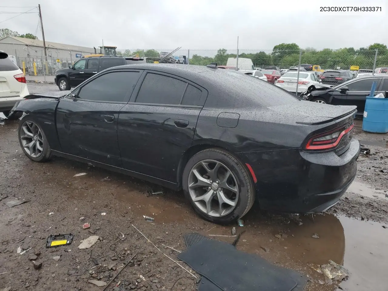 2016 Dodge Charger R/T VIN: 2C3CDXCT7GH333371 Lot: 56290335