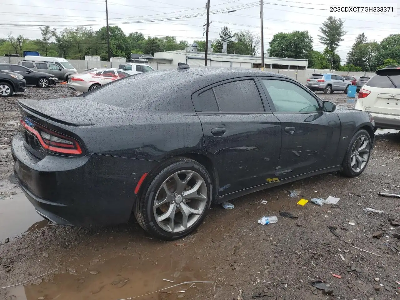 2016 Dodge Charger R/T VIN: 2C3CDXCT7GH333371 Lot: 56290335