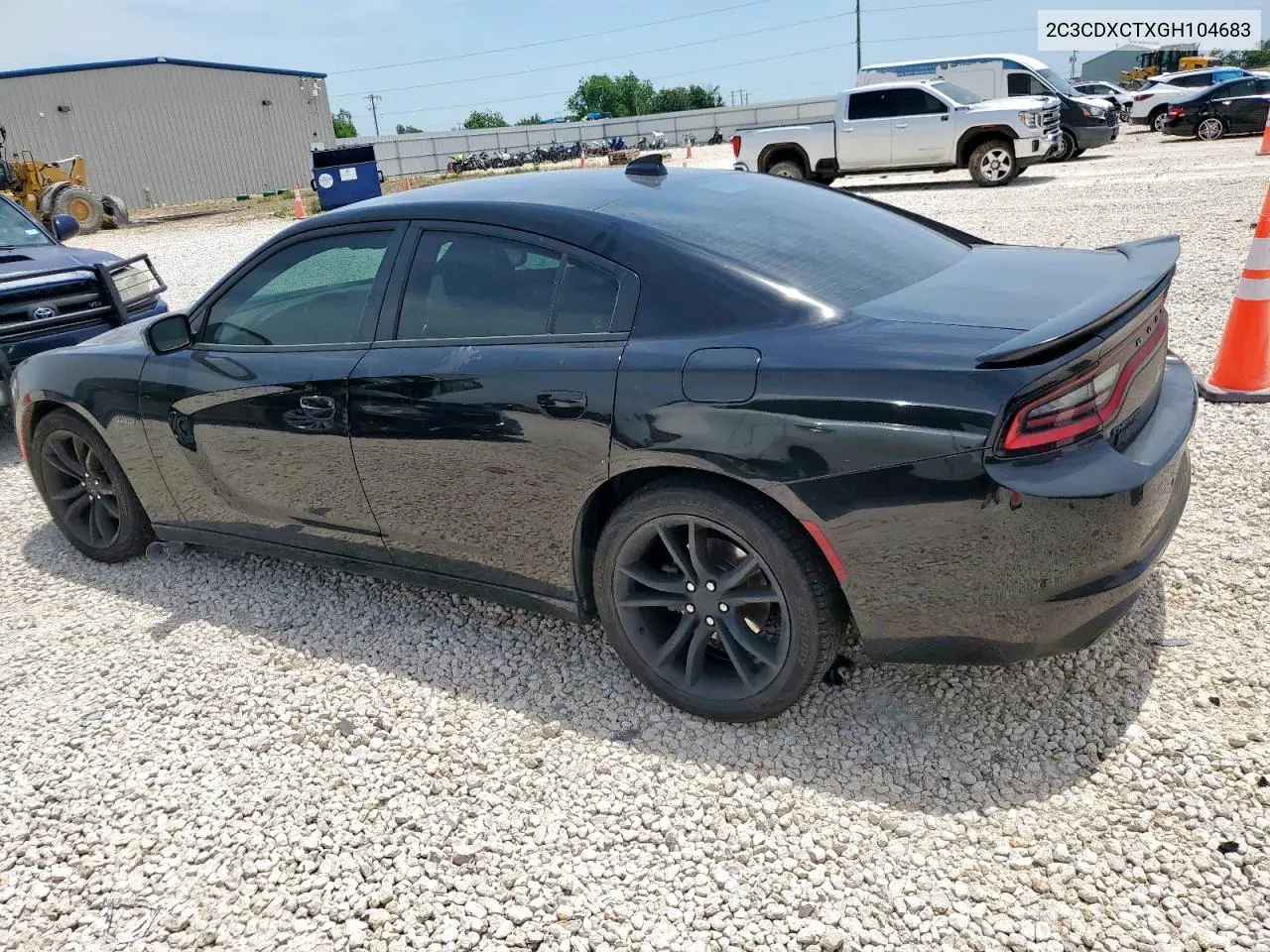 2016 Dodge Charger R/T VIN: 2C3CDXCTXGH104683 Lot: 56692025