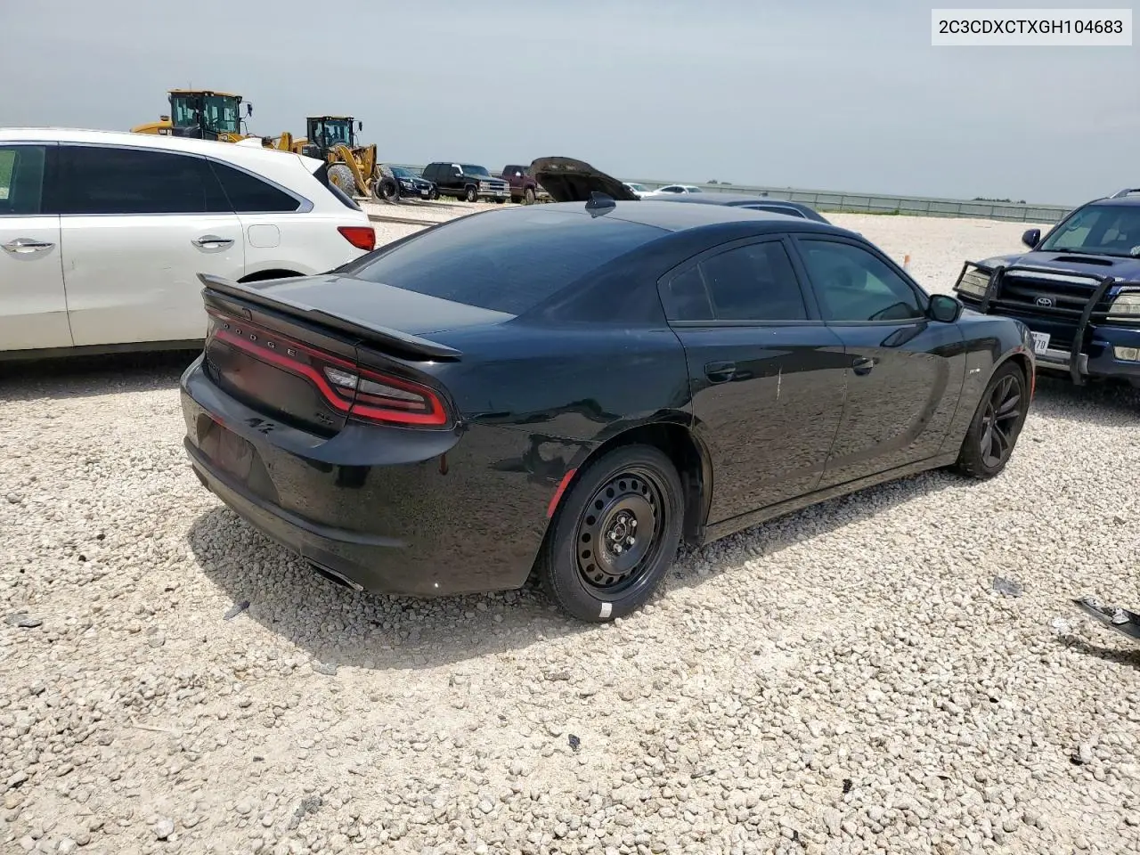 2016 Dodge Charger R/T VIN: 2C3CDXCTXGH104683 Lot: 56692025