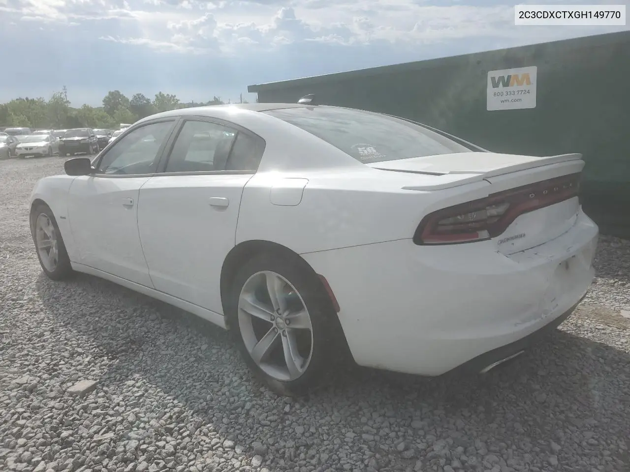 2c3cdxctxgh149770 2C3CDXCTXGH149770 2016 Dodge Charger R/T