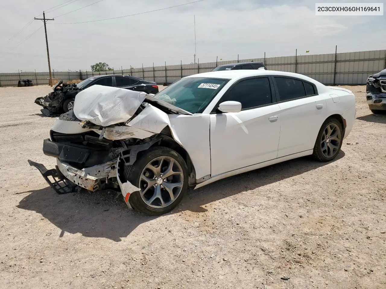 2c3cdxhg6gh169641 2C3CDXHG6GH169641 2016 Dodge Charger Sxt