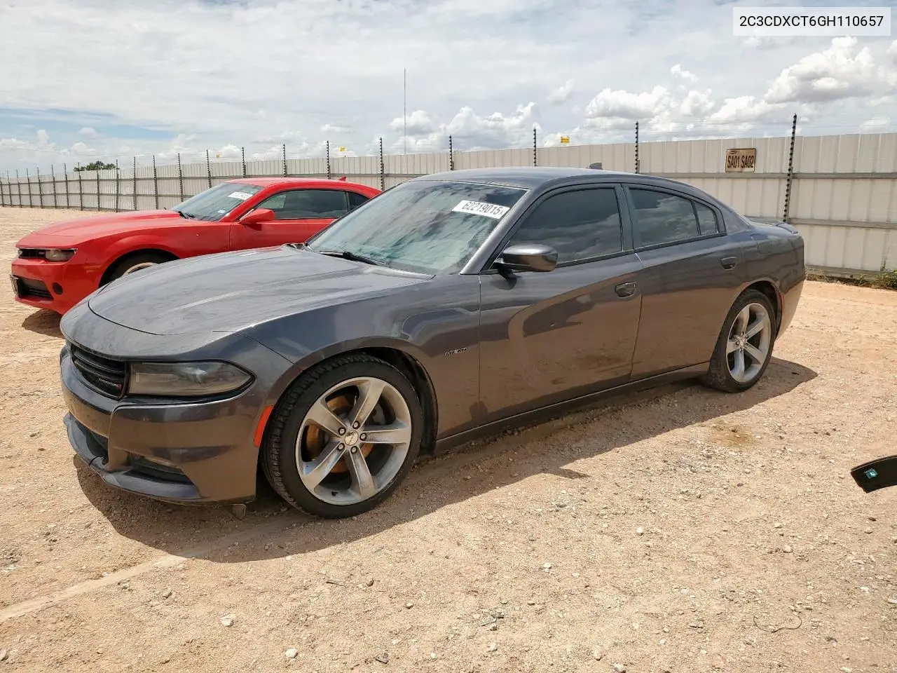 2016 Dodge Charger R/T VIN: 2C3CDXCT6GH110657 Lot: 62219015