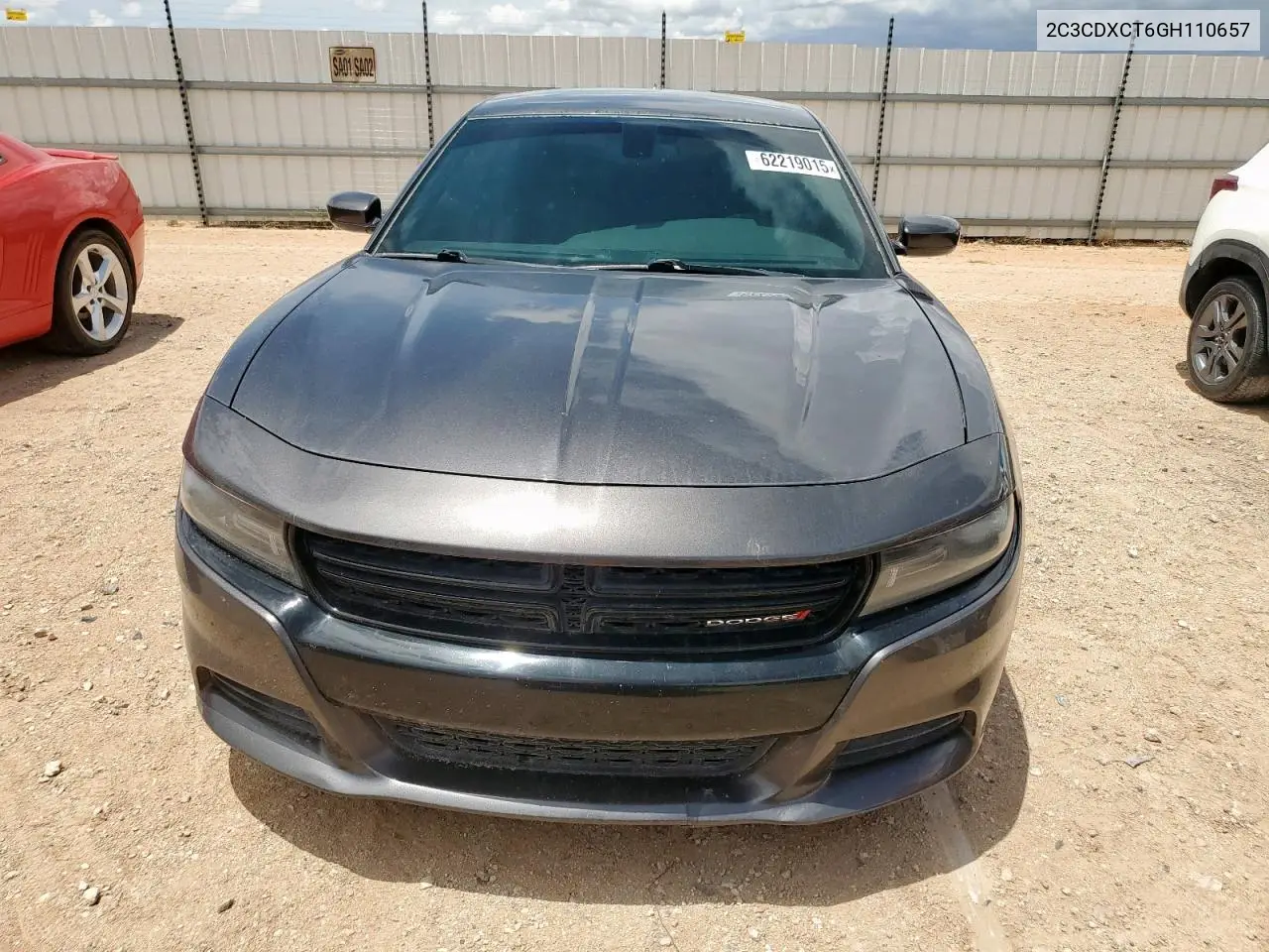 2016 Dodge Charger R/T VIN: 2C3CDXCT6GH110657 Lot: 62219015