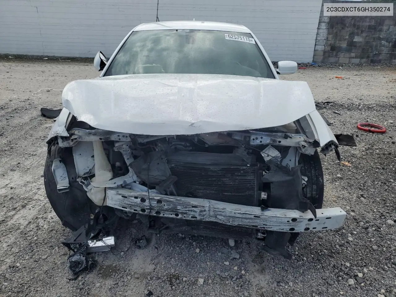 2016 Dodge Charger R/T VIN: 2C3CDXCT6GH350274 Lot: 62575115