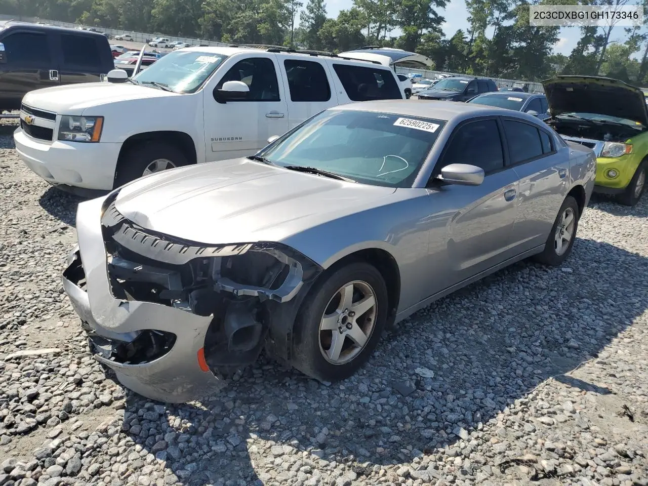 2016 Dodge Charger Se VIN: 2C3CDXBG1GH173346 Lot: 62590225