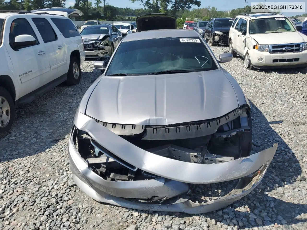2016 Dodge Charger Se VIN: 2C3CDXBG1GH173346 Lot: 62590225
