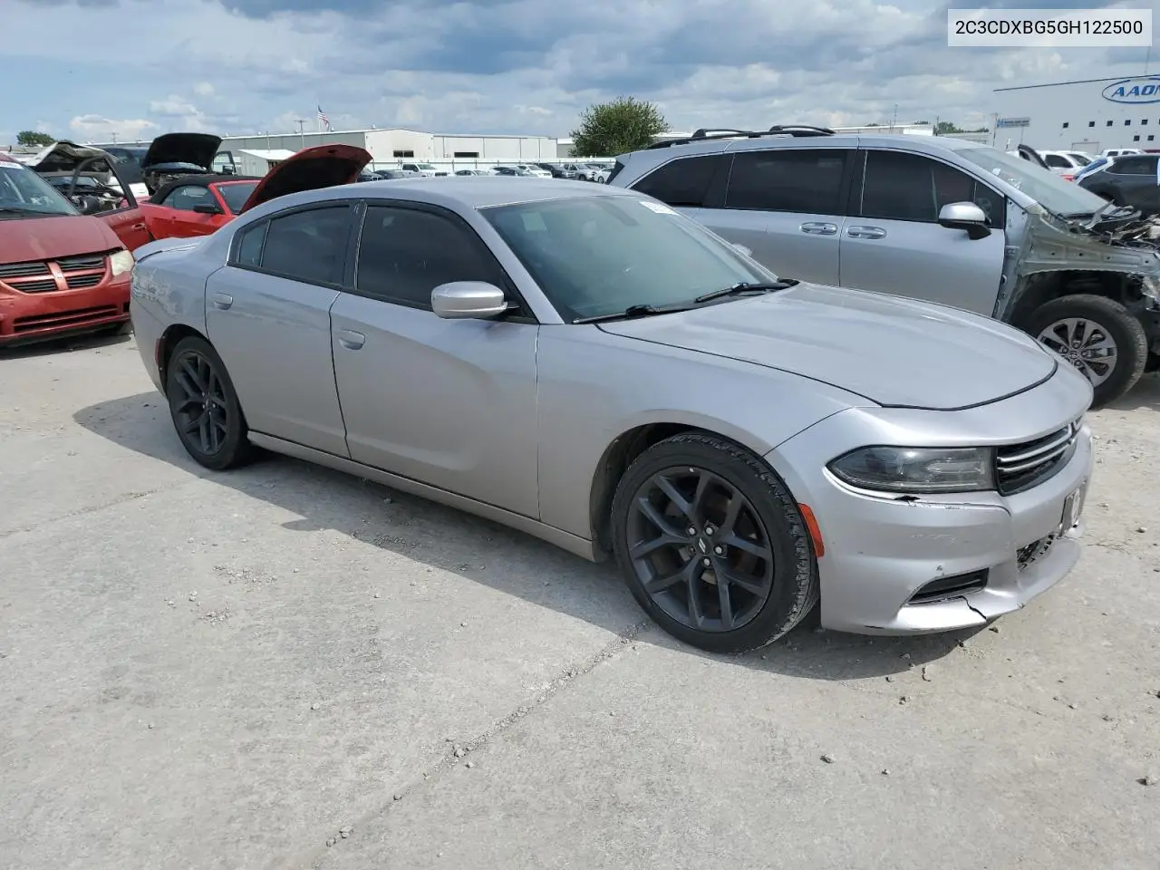2016 Dodge Charger Se VIN: 2C3CDXBG5GH122500 Lot: 62692755
