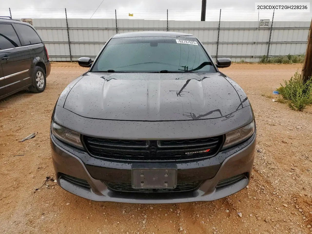 2016 Dodge Charger R/T VIN: 2C3CDXCT2GH228236 Lot: 62787625