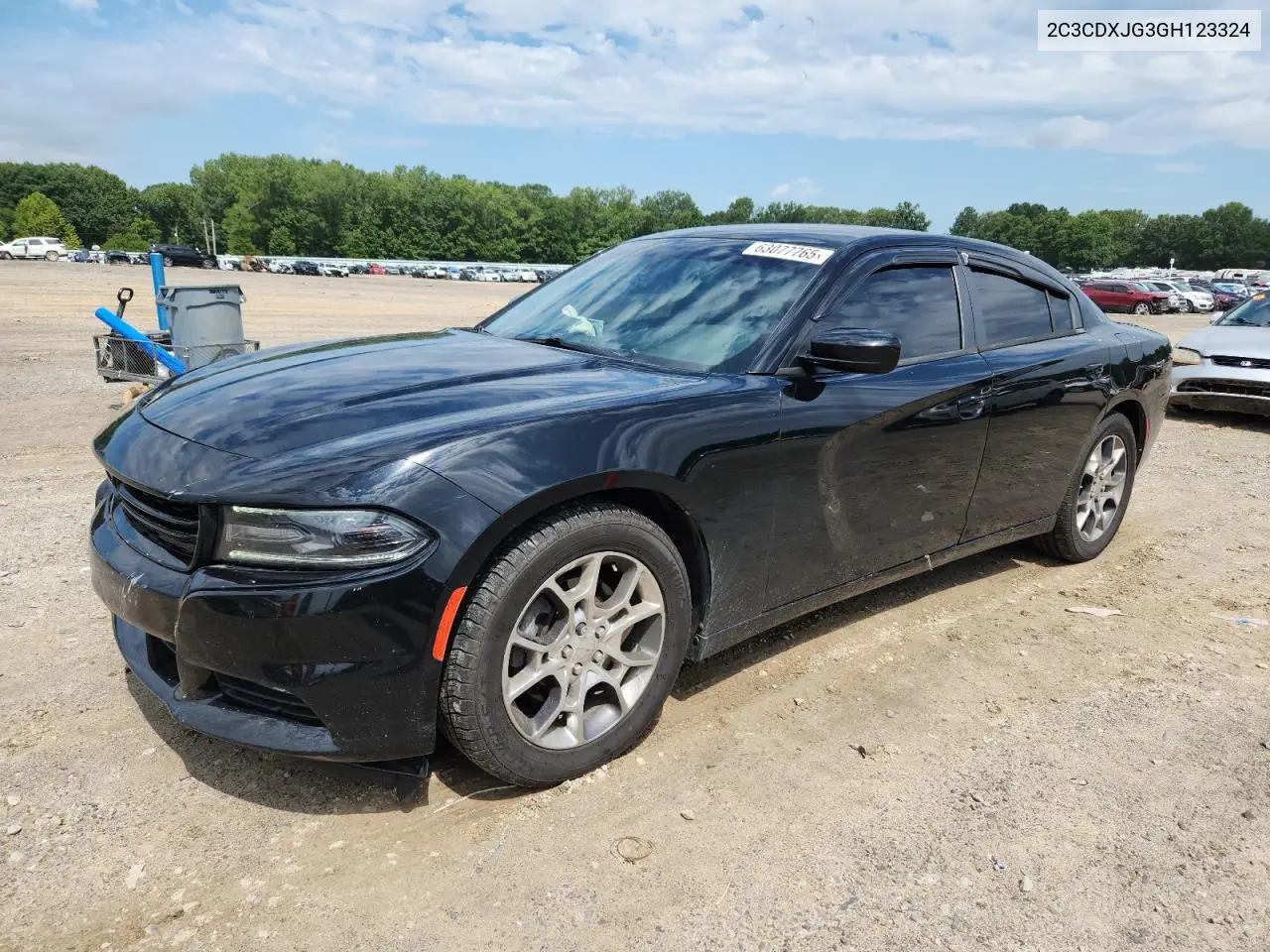 2016 Dodge Charger Sxt VIN: 2C3CDXJG3GH123324 Lot: 63077765