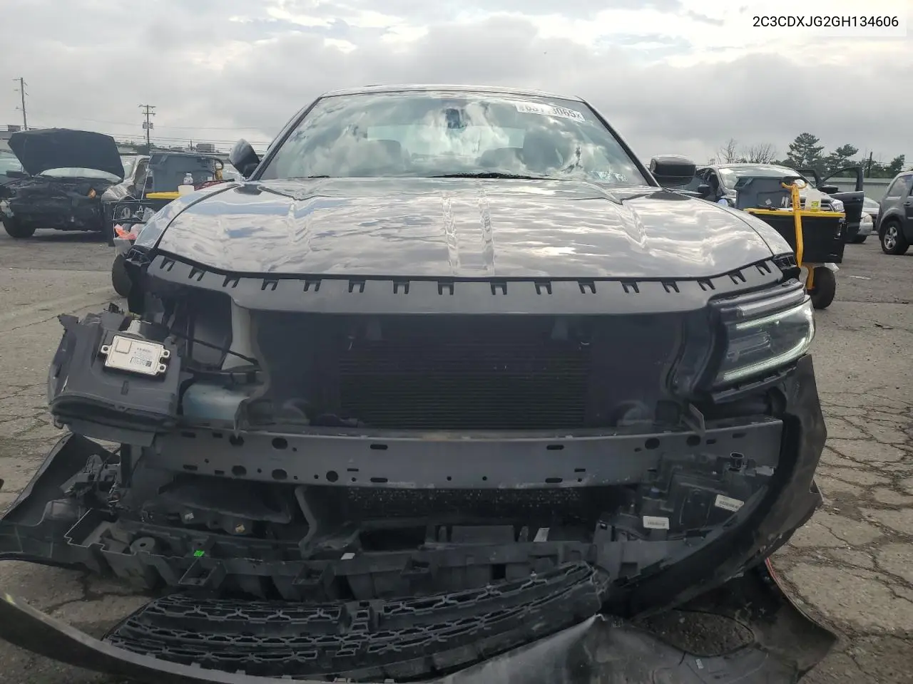 2016 Dodge Charger Sxt VIN: 2C3CDXJG2GH134606 Lot: 63118065
