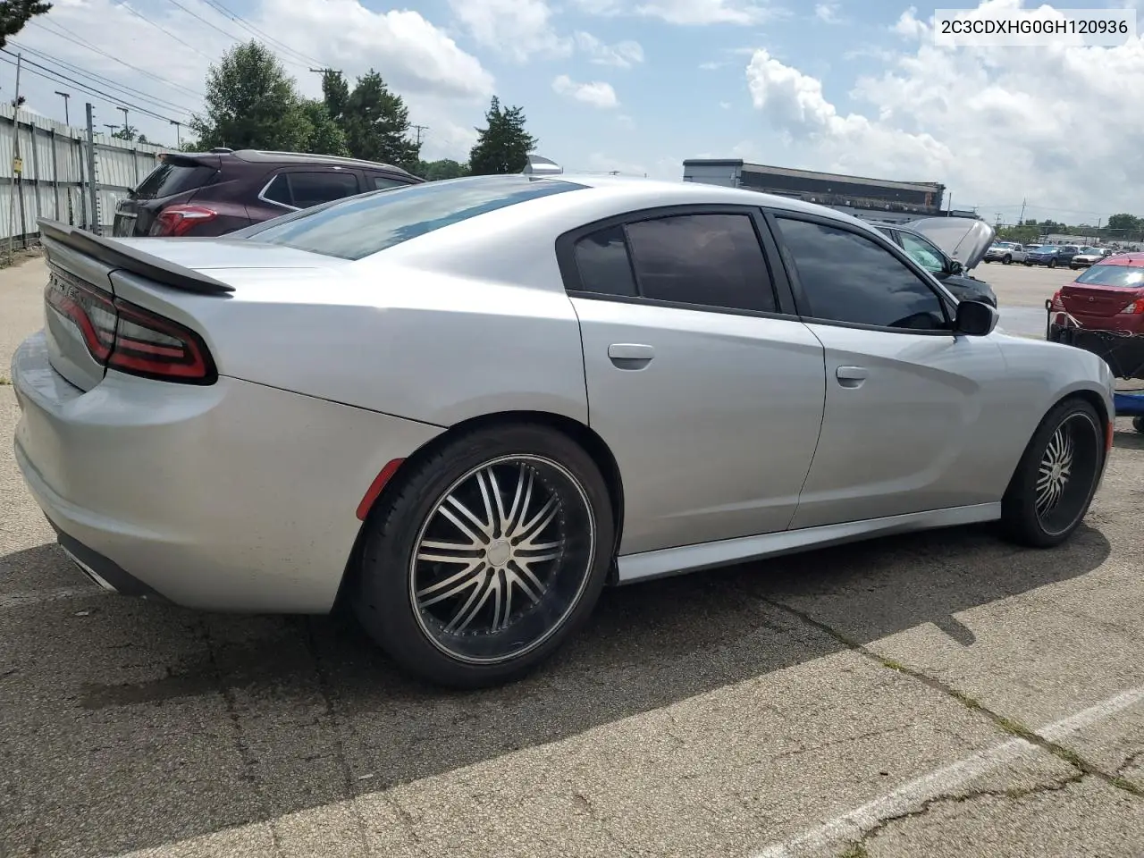 2016 Dodge Charger Sxt VIN: 2C3CDXHG0GH120936 Lot: 63249615