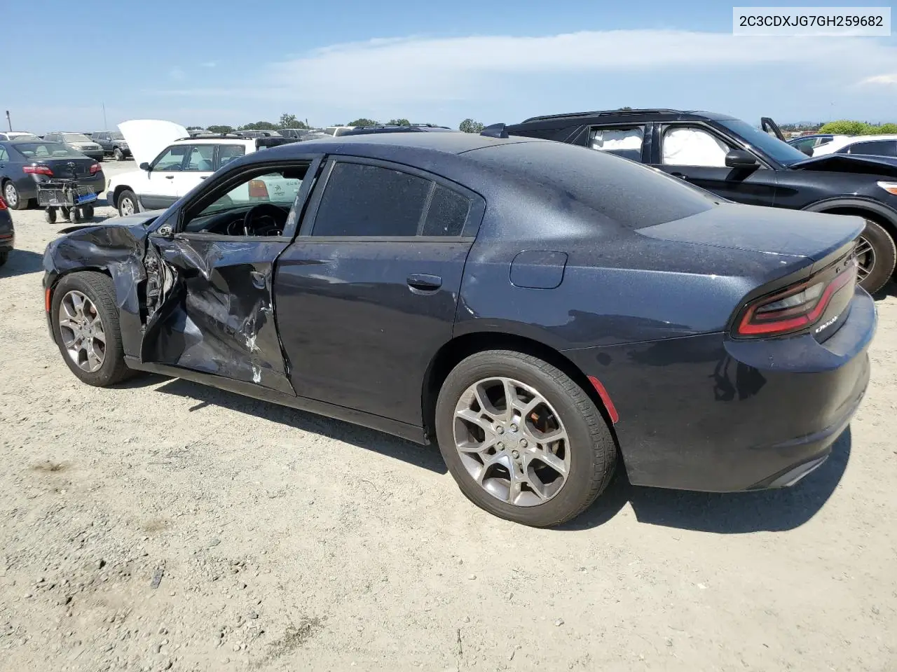 2016 Dodge Charger Sxt VIN: 2C3CDXJG7GH259682 Lot: 63269195
