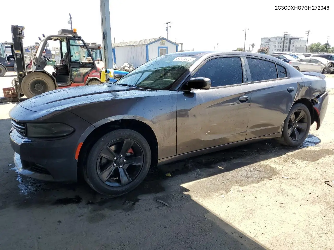 2016 Dodge Charger Sxt VIN: 2C3CDXHG7GH272048 Lot: 63324925
