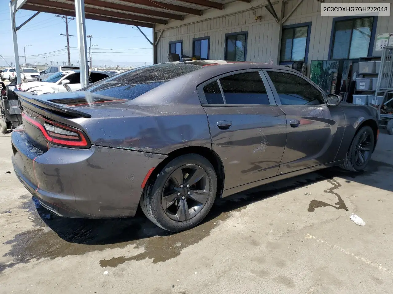 2016 Dodge Charger Sxt VIN: 2C3CDXHG7GH272048 Lot: 63324925