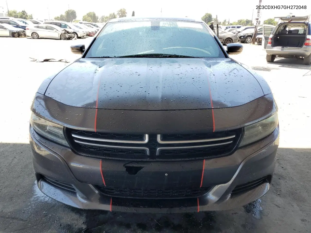 2016 Dodge Charger Sxt VIN: 2C3CDXHG7GH272048 Lot: 63324925