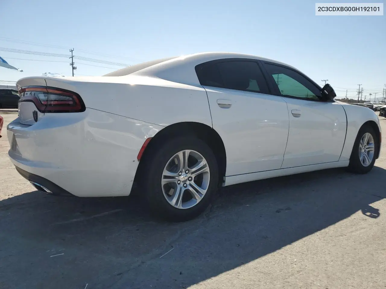2016 Dodge Charger Se VIN: 2C3CDXBG0GH192101 Lot: 63440565