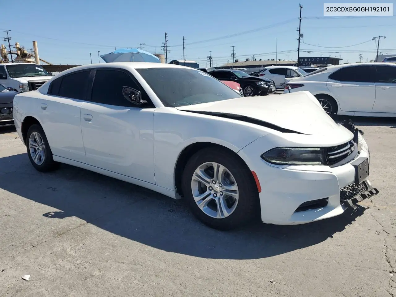 2016 Dodge Charger Se VIN: 2C3CDXBG0GH192101 Lot: 63440565