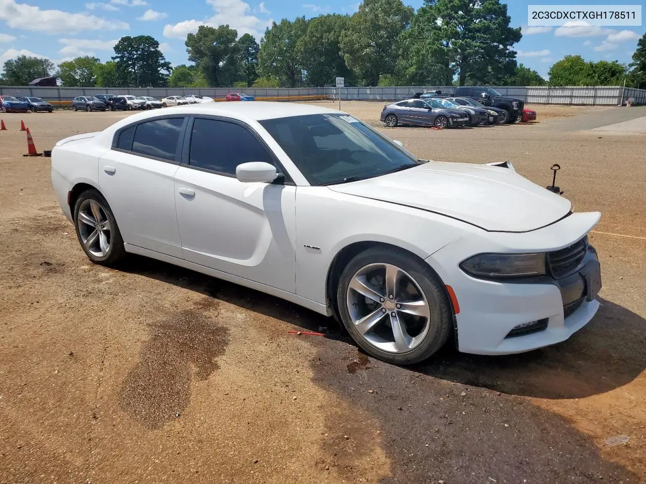 2016 Dodge Charger R/T VIN: 2C3CDXCTXGH178511 Lot: 65943755