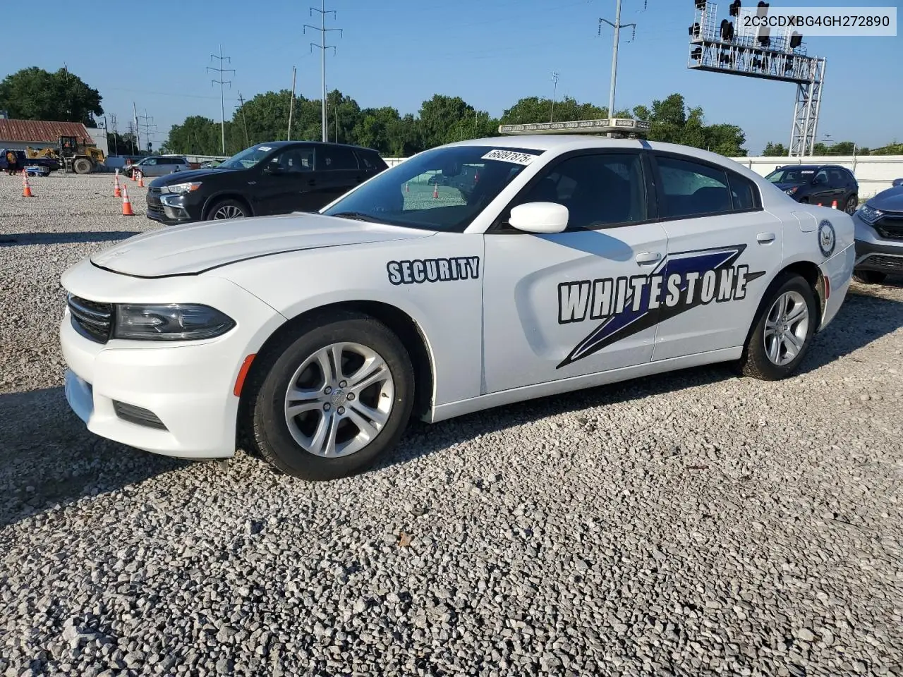 2016 Dodge Charger Se VIN: 2C3CDXBG4GH272890 Lot: 66097875