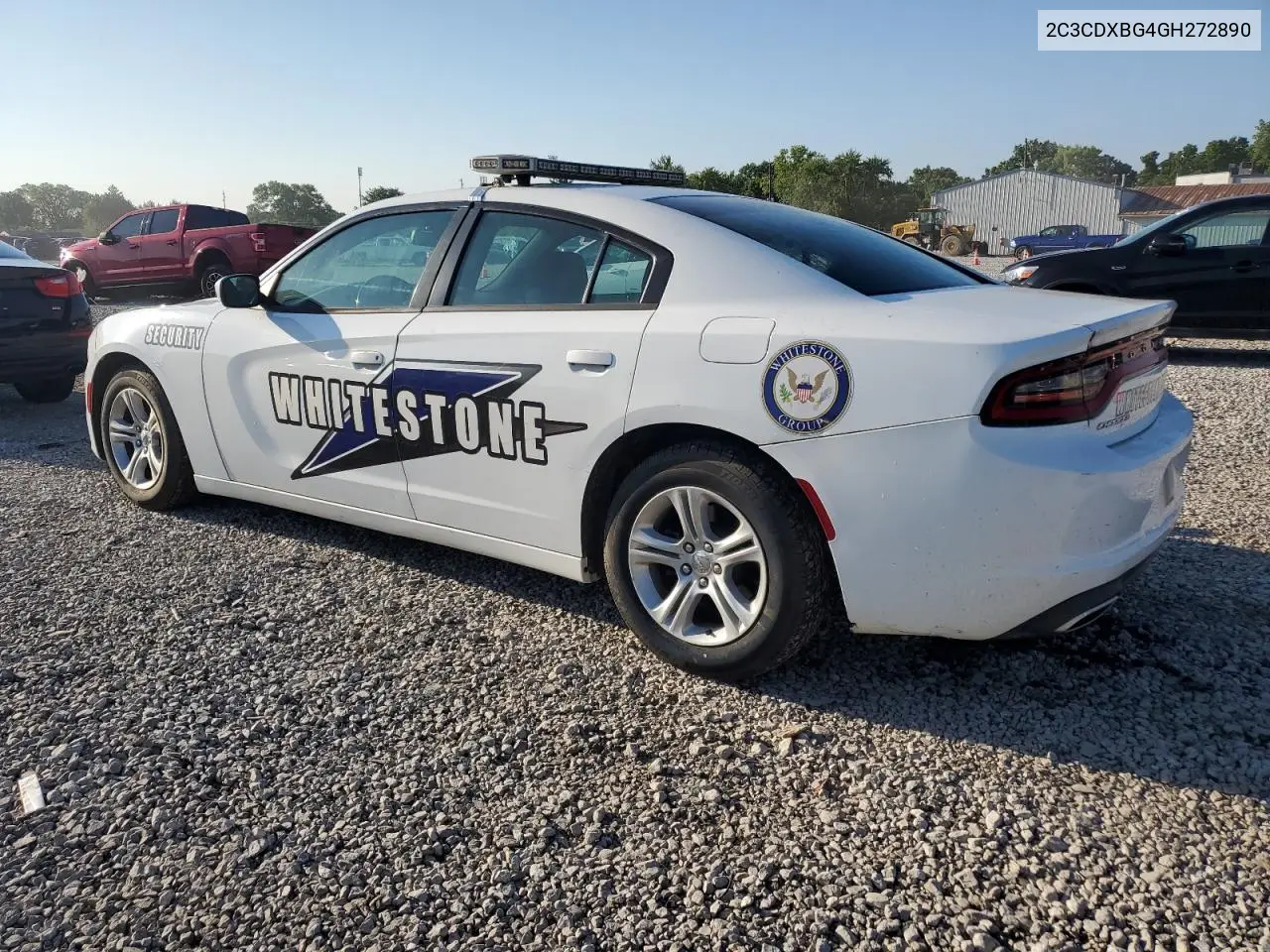 2016 Dodge Charger Se VIN: 2C3CDXBG4GH272890 Lot: 66097875