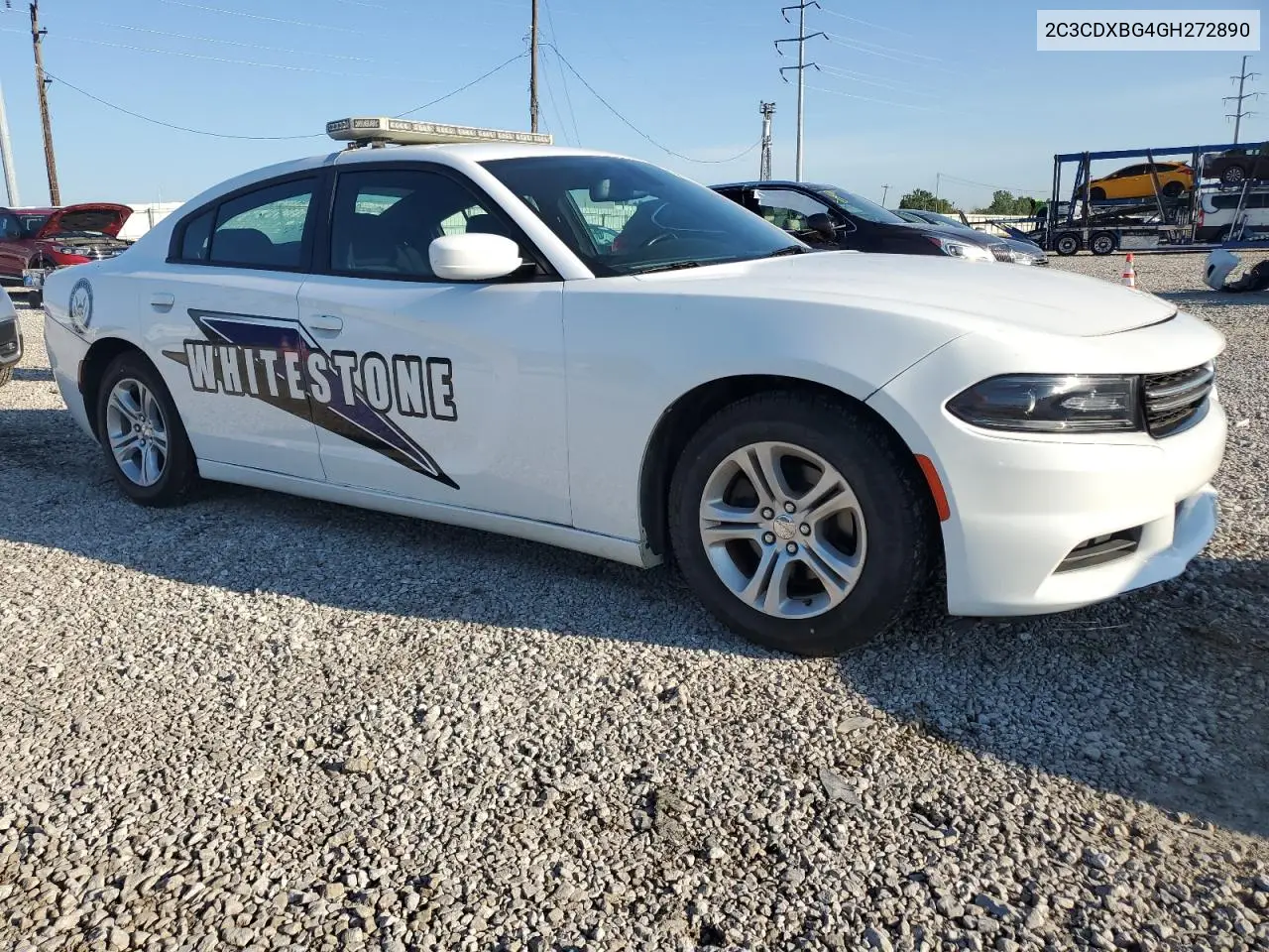 2016 Dodge Charger Se VIN: 2C3CDXBG4GH272890 Lot: 66097875